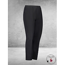 PLUS BASICS Broek 7/8 ZWART